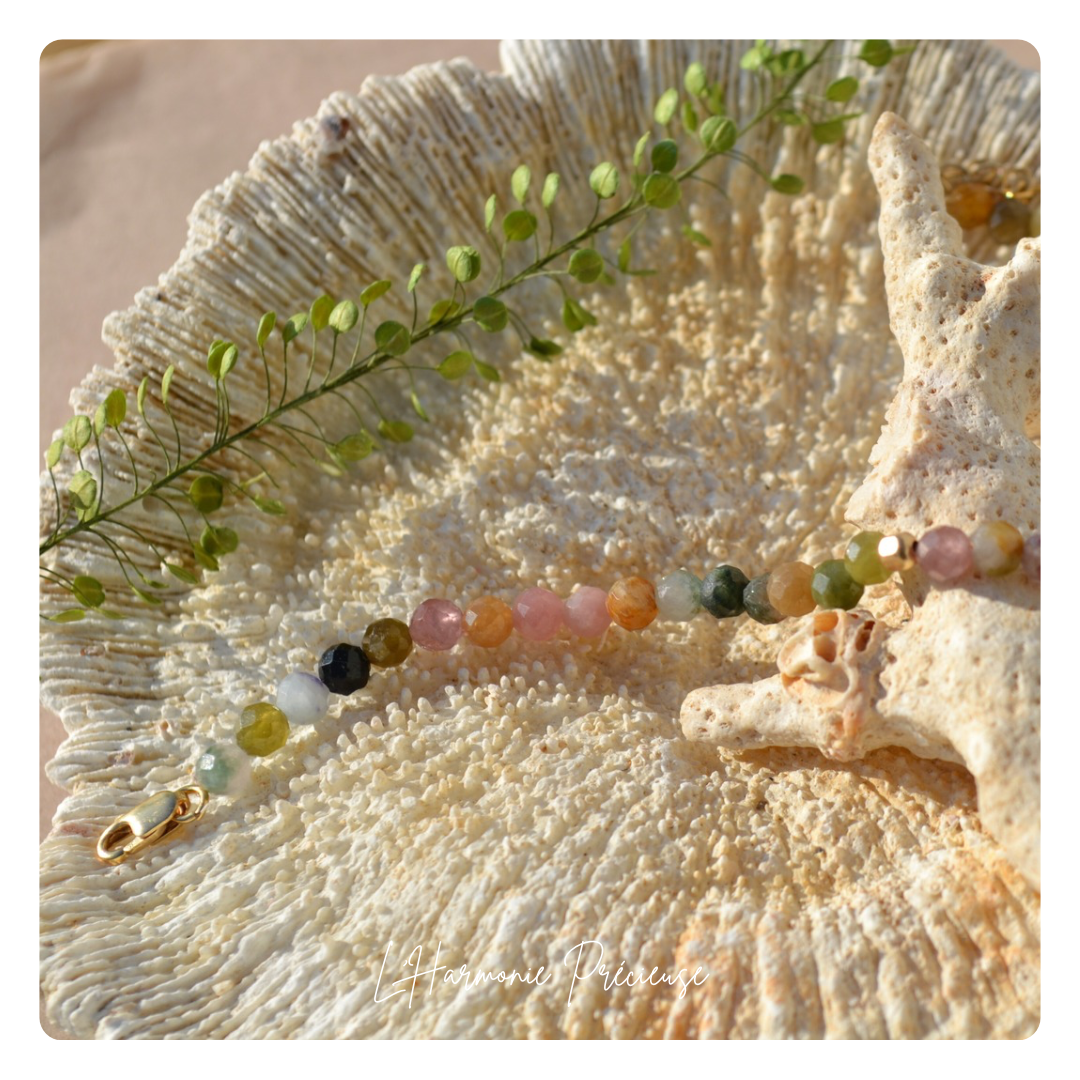 - EXPLORATRICE - Bracelet – Tourmaline multicolore
