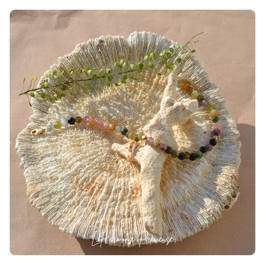 - EXPLORATRICE - Bracelet – Tourmaline multicolore