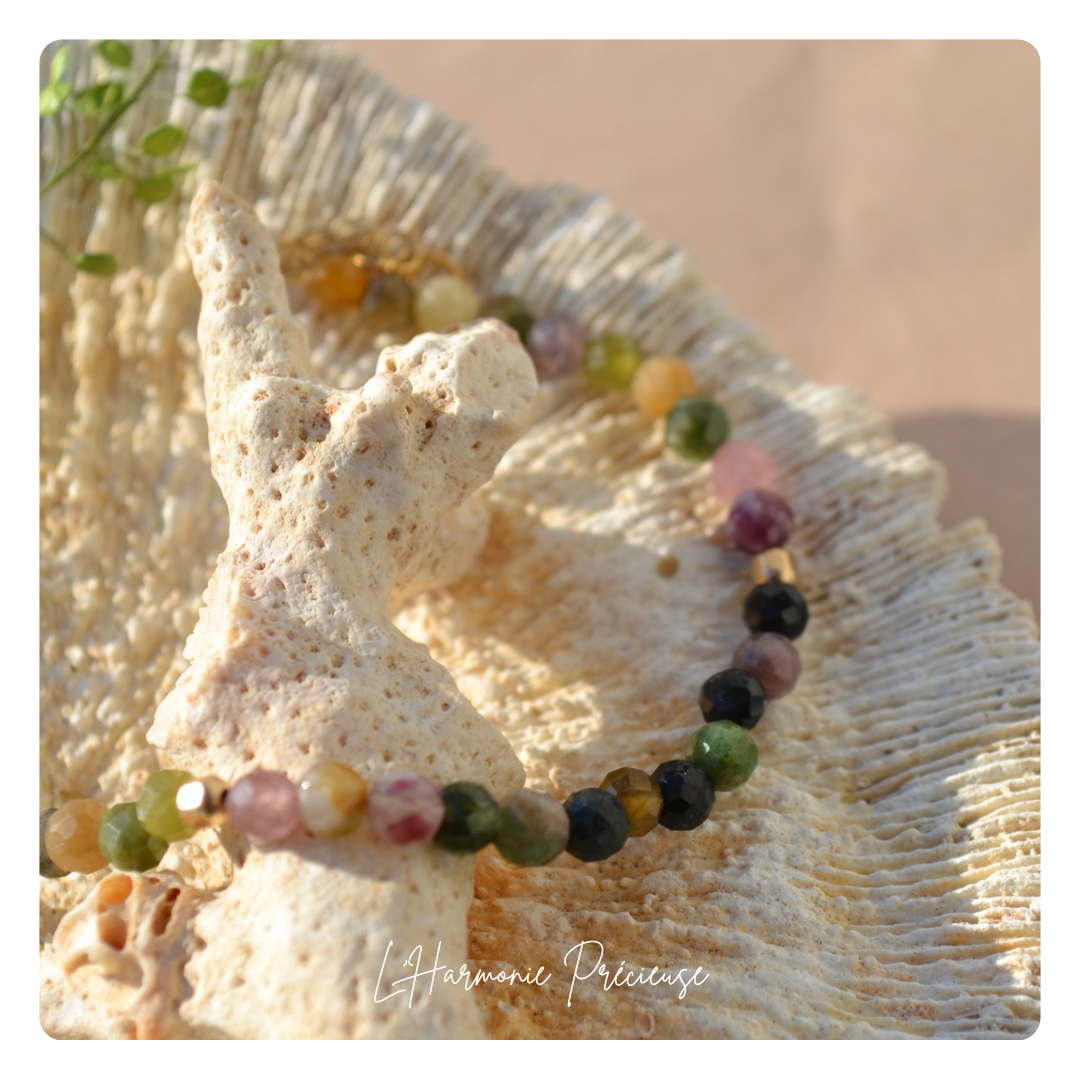 - EXPLORATRICE - Bracelet – Tourmaline multicolore