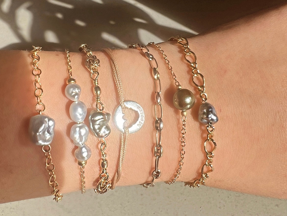 Bracelet  Keishi  - Pièce Unique - MOANA